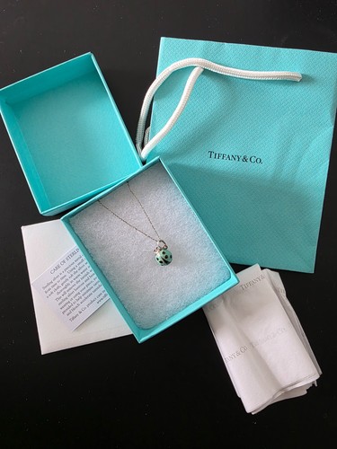 Tiffany blue enamel - &,