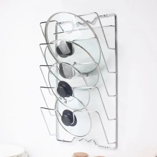 Tier pot lid rack - lid, mount