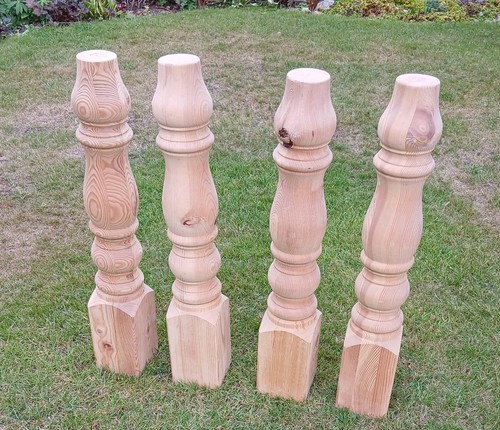 Solid pine table legs - pine,