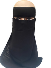 New Hijab~Womens Niqab Hijab Muslim Veil~Islamic Burqa~Niqab 1-layer