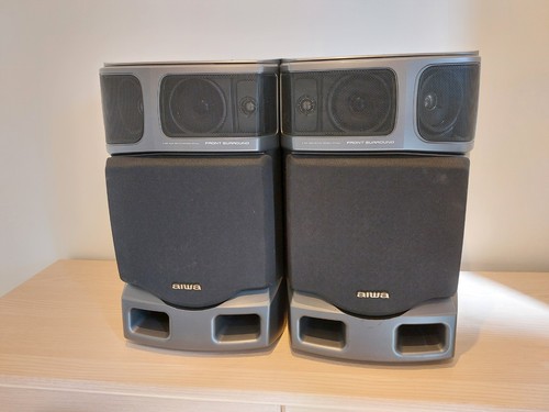 Aiwa fzr 500 speakers 100w - aiwa, fzr-500