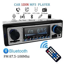 Bluetooth Vintage Car FM Radio
