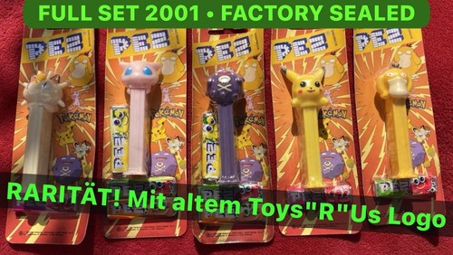 Pokemon pez dispenser 2001 lot - dispenser,