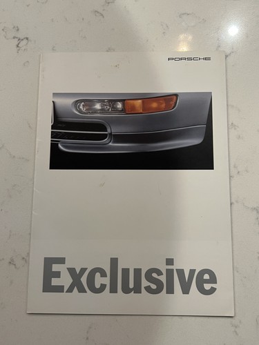Porsche exclusive accessories - porsche,
