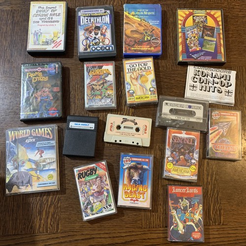 Commadore games bundle rare - games,