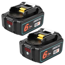 2x Fit For Makita BL1860 Battery BL1850 LXT 18V Li-ion 6Ah Battery BL1830 TOOL