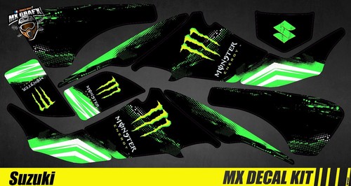 Quad decal kit suzuki - quad,