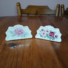 Vintage Porcelain Floral Place