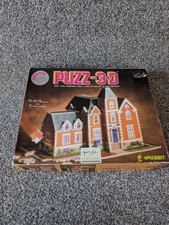 Wrebbit Puzz3D  The Old Mansion  Vintage Original 