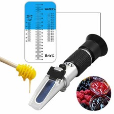 Honey Tester Refractometer For Beekeeper 58-90% Brix 38-43°Baume 10-33% water