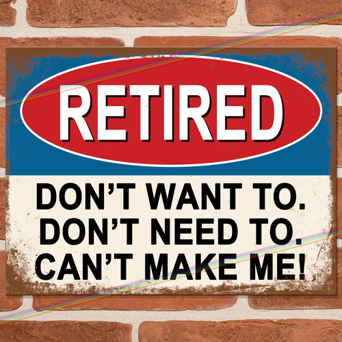 Retired funny metal - funny,