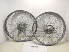 Pair Of Maccari Torino Wheels 16 X 1.20 For Garelli Morini Benelli Moped