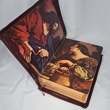 VINTAGE 1959 " THE HOLY FAMILY BIBLE" EDITED BY REV. JOHN P O' CONNELL