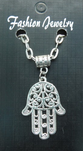 Hamsa khamsa pendant necklace - khamsa,