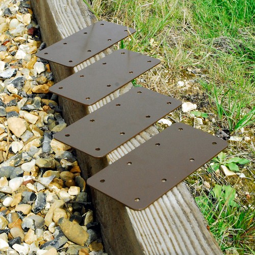 Straight timber railway - timber,