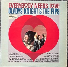 Gladys Knight  Everybody Needs Love 1967 Uk Tamla Motown Vinyl Lp Tml 11058