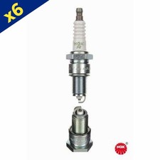 Nickel Spark Plugs x6 BPR6EY Ignition Electrical Replacement Spare - NGK 6427