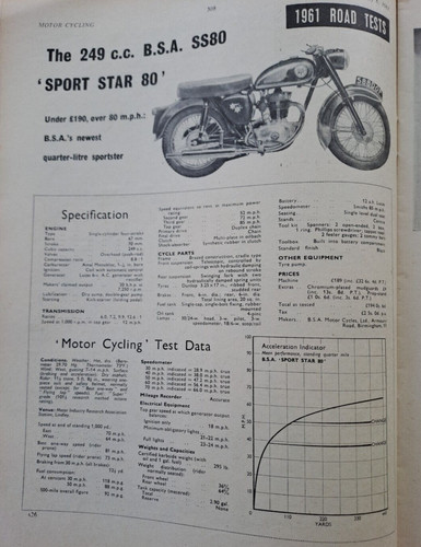 Motor cycling magazine - motor, august