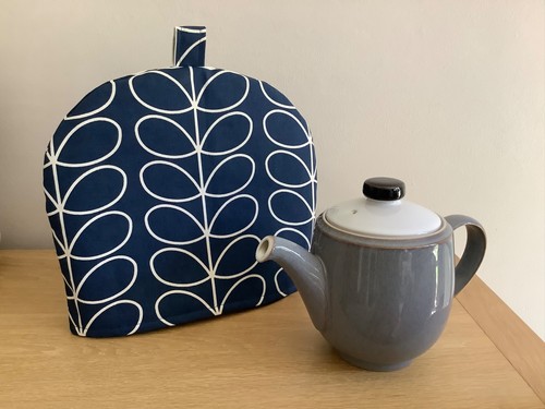 Handmade orla kiely tea cosy - handmade,