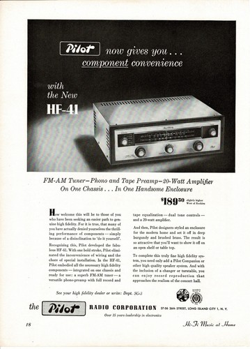 1956 pilot radio - 1956,