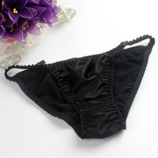 Womens White Bikinis 100% Silk