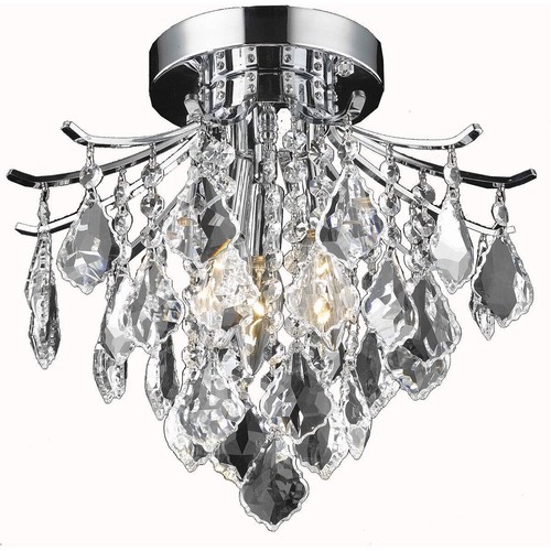 Chrome french pendant crystal - pendant,
