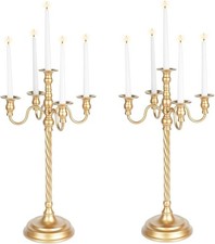 Tall Floor Candelabras with 5