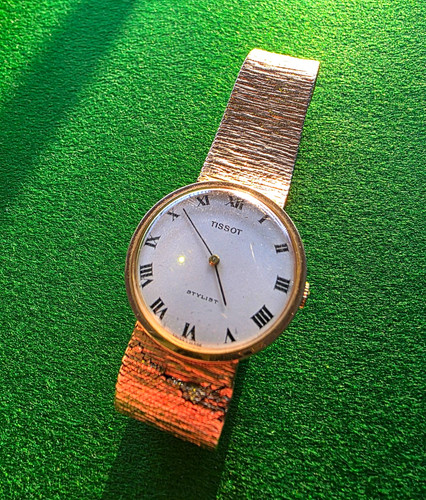 1970 tissot stylist - stylist, 9ct