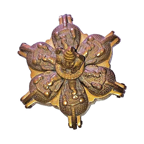 Indian brass kumkum box for - indian,