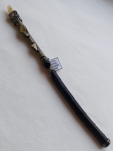 Ash wand citrine obsidian - ash, wand,