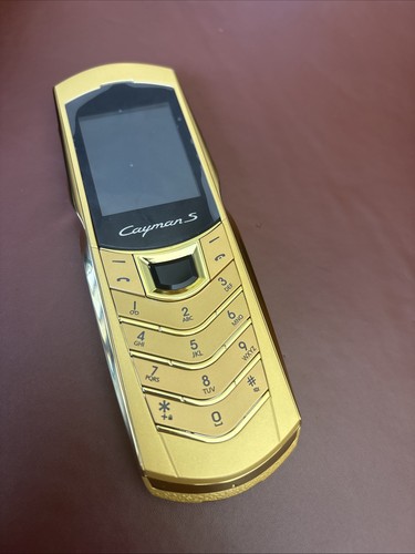 Gold porsche cayman phone - s,