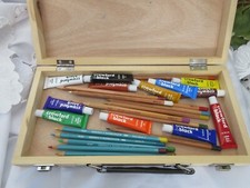 Art Box With Lightly Used