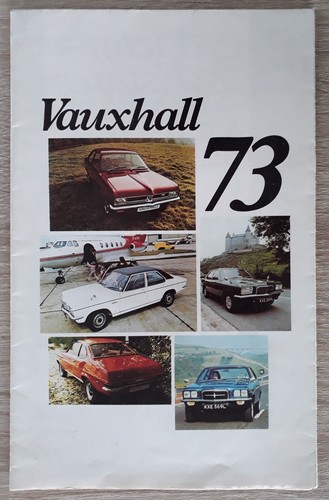 Vauxhall range brochure - brochure, 1973