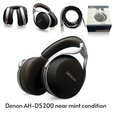 DENON AH-D5200 ZEBRAWOOD Caps