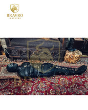 Premium Leather Sleepsack Bondage – Adjustable Straps, Full Body Restraint