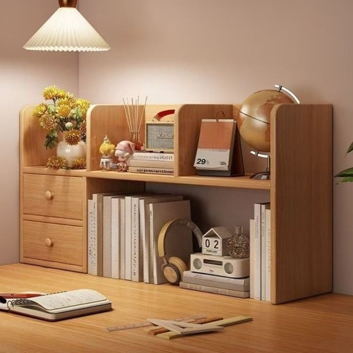 Tiers wooden desktop shelf - 3,