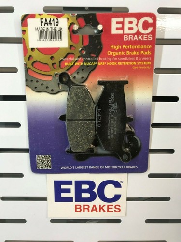 Rear brake pads for gsxr750 - rear,