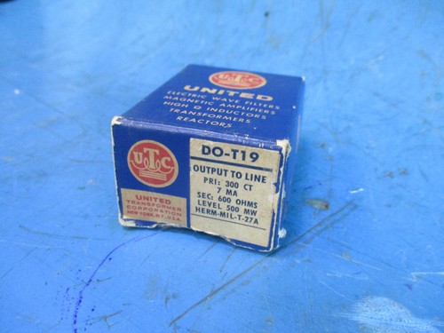 Utc t19 output line - do-t19, output-line