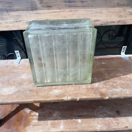 Glass bloc brick - a, bloc-brick