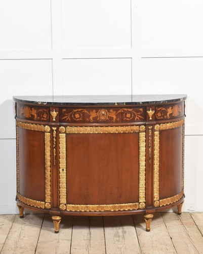 Italian marquetry and mahogany