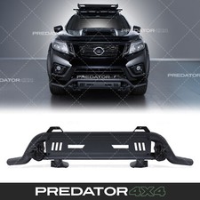 MATTE BLACK 4X4 NUDGE BULL BAR BUMPER GUARD FOR NISSAN NAVARA D23 NP300 15-21