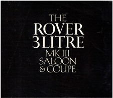 ROVER P5 MkIII 3.0 SALOON &