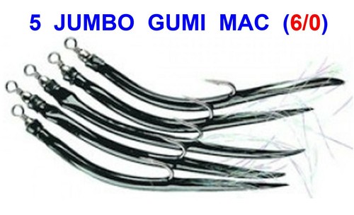 Black gumi mac sand eels - black,