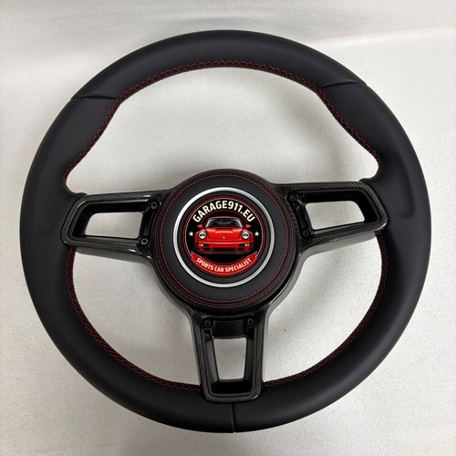 Manual porsche black leather - manual,
