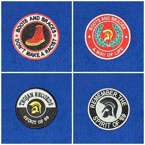Set four skinhead sew - set,