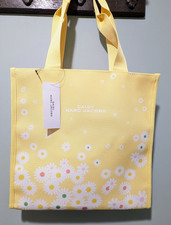 Marc Jacobs Daisy Tote Bag Women's Medium Floral Yellow Canvas New With Tag