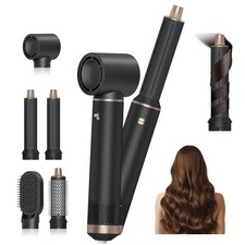 5in1 air styler hairstyler, round brush hair dryer warm air brush hair styler attachments! ~.