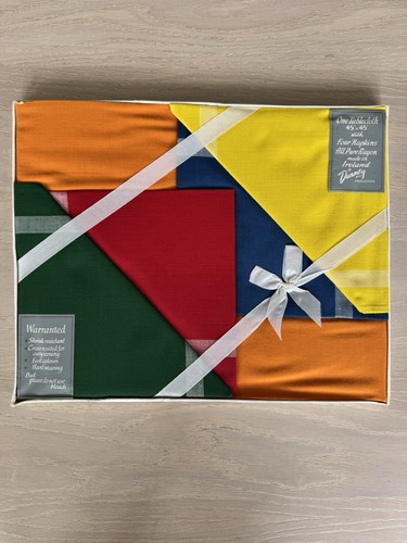 Vintage table cloth - vintage, and