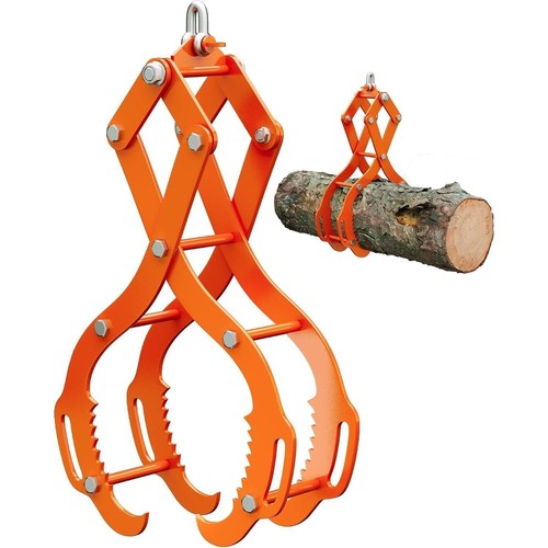 Log lifting tongs - log,