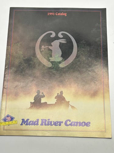 Vtg mad river canoe catalog - vtg,